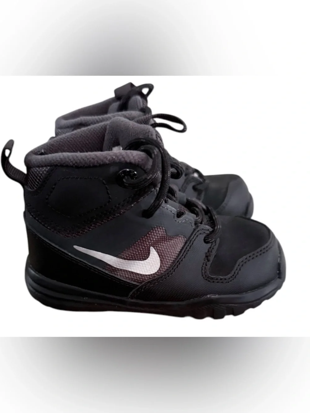 Nike Dual‎ Fusion H2O Repel Toddler Sneakers Boots 7C baby toddler Black Gray
